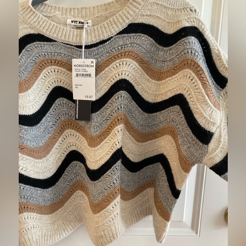 Wave Pattern Sweater - Picture 4 of 8